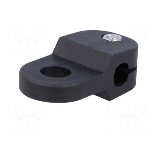 Holder | D: 10mm | S: 8mm | polyamide | Mount.hole diam: 12.5mm