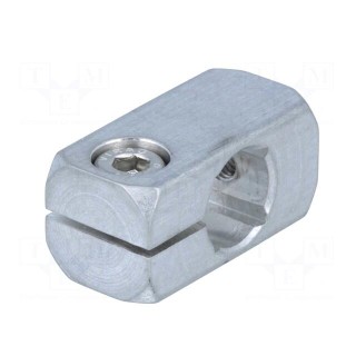 Mounting coupler | D: 12mm | S: 10mm | W: 16mm | H: 16mm | L: 32mm