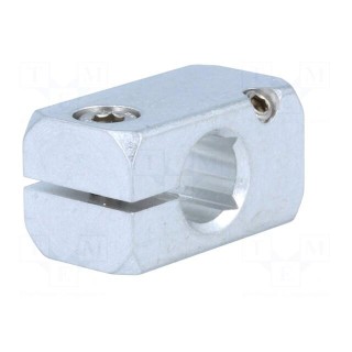 Mounting coupler | D: 12mm | S: 10mm | W: 20mm | H: 20mm | L: 35.5mm