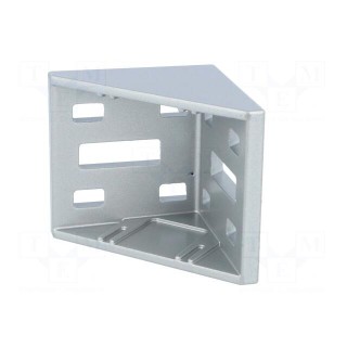 Angle bracket | for profiles | Width of the groove: 6mm | Size: 60mm