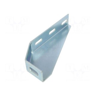 Floor bracket | 40mm | Holder mat: steel