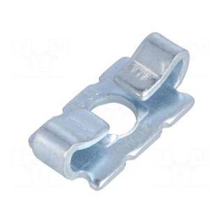 Mounting coupler | for profiles | Width of the groove: 8mm | V: ESD