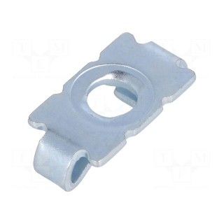 Mounting coupler | for profiles | Width of the groove: 8mm | V: ESD