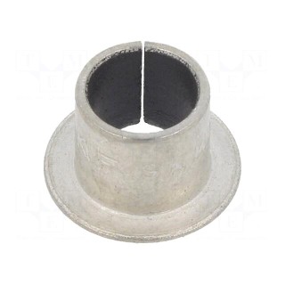 Bearing: sleeve bearing | with flange | Øout: 10mm | Øint: 8mm