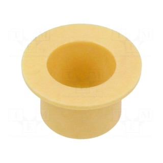 Bearing: sleeve bearing | with flange | Øout: 12mm | Øint: 10mm