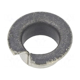 Bearing: sleeve bearing | with flange | Øout: 12mm | Øint: 10mm | L: 7mm