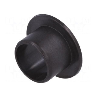 Bearing: sleeve bearing | with flange | Øout: 12mm | Øint: 10mm | L: 9mm