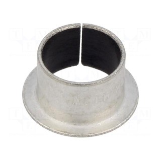 Bearing: sleeve bearing | with flange | Øout: 17mm | Øint: 15mm