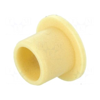 Bearing: sleeve bearing | with flange | Øout: 5.5mm | Øint: 4mm | L: 6mm