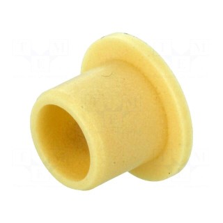 Bearing: sleeve bearing | with flange | Øout: 8mm | Øint: 6mm | L: 8mm