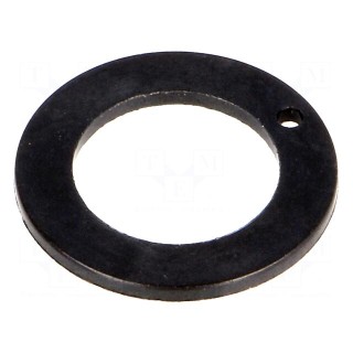 Bearing: thrust washer | Øout: 24mm | Øint: 15mm | iglidur® X | black