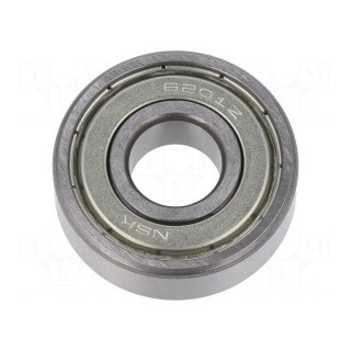 Bearing: ball | Øint: 12mm | Øout: 32mm | W: 10mm | bearing steel