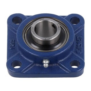 Bearing: bearing unit | adjustable grip,with square flange | 25mm