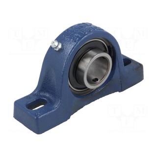 Bearing: bearing unit Y | with plummer block | 25mm | bearing steel