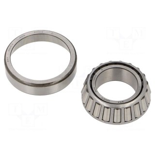 Bearing: tapered roller | Øint: 30mm | Øout: 55mm | W: 17mm | Cage: steel