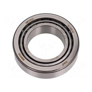 Bearing: tapered roller | Øint: 35mm | Øout: 62mm | W: 18mm | Cage: steel