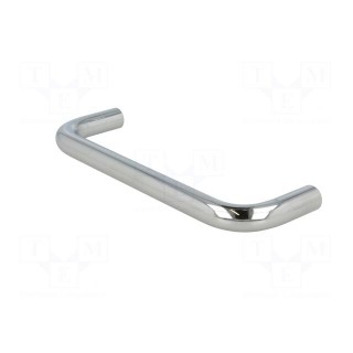 Handle | chromium plated steel | chromium plated | H: 43mm | W: 14mm