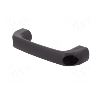 Handle | Mat: polyamide | black | H: 40mm | L: 145mm | grey | W: 22.5mm | 530N