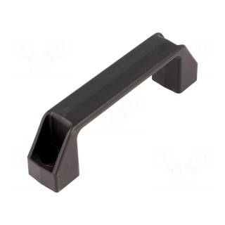 Handle | Mat: technopolymer (PP) | black | H: 41mm | L: 142mm | W: 26mm