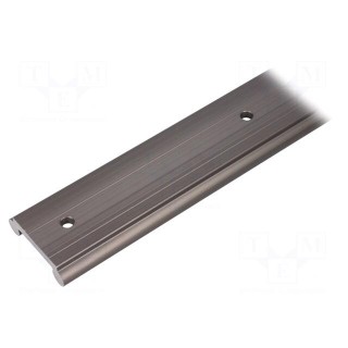 Double rail | aluminium | Ø: 10mm | L: 500mm | W: 40mm | DryLin® W