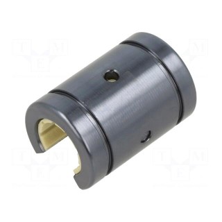 Linear slide bearing | aluminium,iglidur® J | Ø: 12mm | L: 32mm