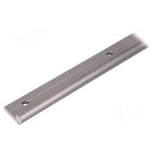Single rail | aluminium | Ø: 10mm | L: 500mm | DryLin® W | linear guides
