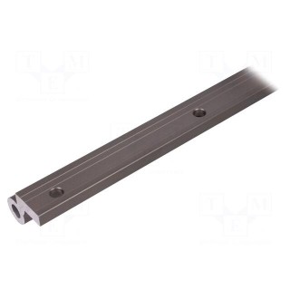 Single rail | aluminium | Ø: 20mm | L: 1250mm | DryLin® W | round