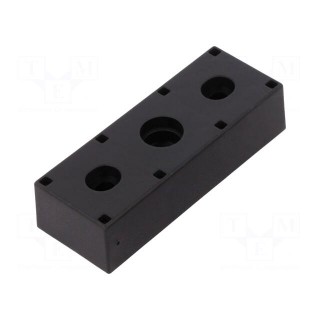 Mounting holder | technopolymer (PA) | ELEROLL | black | -20÷90°C
