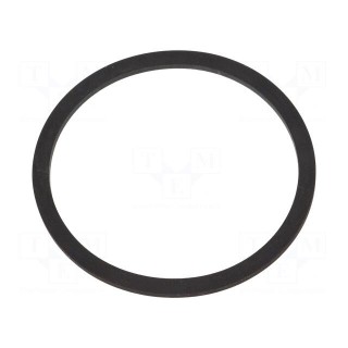 Gasket | rubber | Thk: 2mm | Øint: 62.8mm | Øout: 69mm | M63