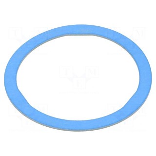 Gasket | VF | Thk: 1.6mm | Øint: 63mm | Øout: 73mm | M63 | blue | -50÷135°C