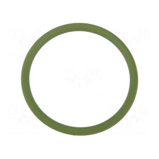 O-ring gasket | FKM | Thk: 1.5mm | Øint: 20mm | PG16 | green | -20÷200°C