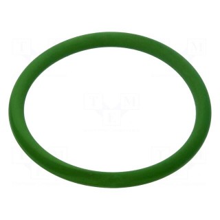 O-ring gasket | FKM | Thk: 2mm | Øint: 22mm | M25 | green | -40÷200°C