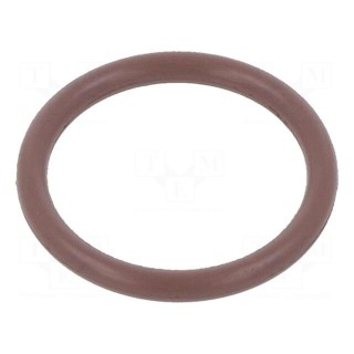 O-ring gasket | FPM | Thk: 1.5mm | Øint: 12mm | brown | -20÷200°C