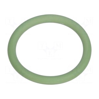 O-ring gasket | FPM | Thk: 1.5mm | Øint: 12mm | M16 | green | -40÷200°C