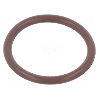 O-ring gasket | FPM | Thk: 1.5mm | Øint: 13mm | brown | -20÷200°C