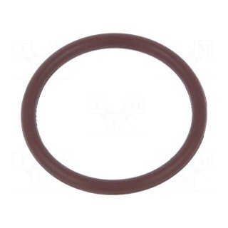O-ring gasket | FPM | Thk: 1.5mm | Øint: 15mm | brown | -20÷200°C