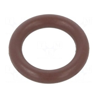 O-ring gasket | FPM | Thk: 1.5mm | Øint: 6mm | brown | -20÷200°C