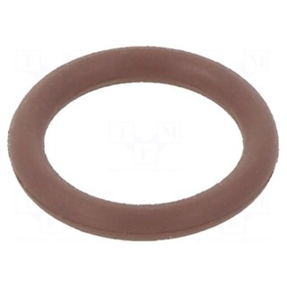 O-ring gasket | FPM | Thk: 1.5mm | Øint: 8mm | brown | -20÷200°C