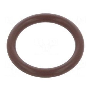 O-ring gasket | FPM | Thk: 2.5mm | Øint: 16mm | brown | -20÷200°C
