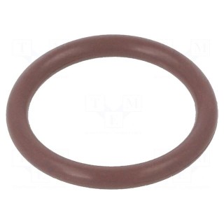 O-ring gasket | FPM | Thk: 2.5mm | Øint: 18mm | brown | -20÷200°C