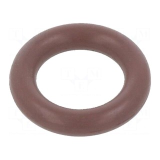 O-ring gasket | FPM | Thk: 2.5mm | Øint: 8mm | brown | -20÷200°C