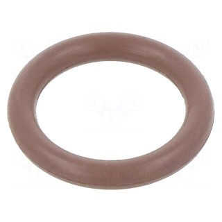 O-ring gasket | FPM | Thk: 2mm | Øint: 10mm | brown | -20÷200°C