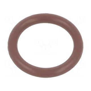 O-ring gasket | FPM | Thk: 2mm | Øint: 11mm | brown | -20÷200°C