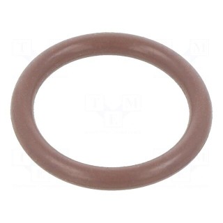 O-ring gasket | FPM | Thk: 2mm | Øint: 13mm | brown | -20÷200°C