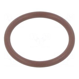 O-ring gasket | FPM | Thk: 2mm | Øint: 18mm | brown | -20÷200°C
