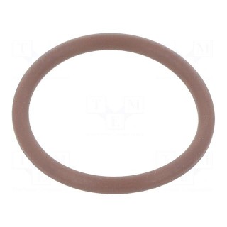 O-ring gasket | FPM | Thk: 2mm | Øint: 20mm | brown | -20÷200°C