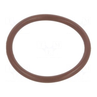 O-ring gasket | FPM | Thk: 2mm | Øint: 21mm | brown | -20÷200°C