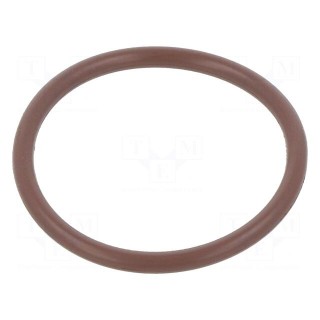 O-ring gasket | FPM | Thk: 2mm | Øint: 23mm | brown | -20÷200°C