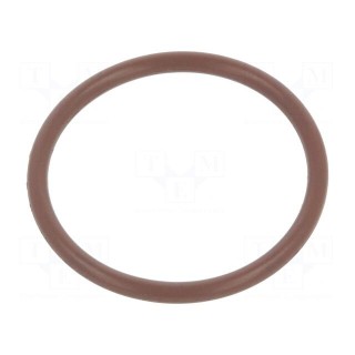 O-ring gasket | FPM | Thk: 2mm | Øint: 24mm | brown | -20÷200°C