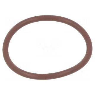 O-ring gasket | FPM | Thk: 2mm | Øint: 25mm | brown | -20÷200°C
